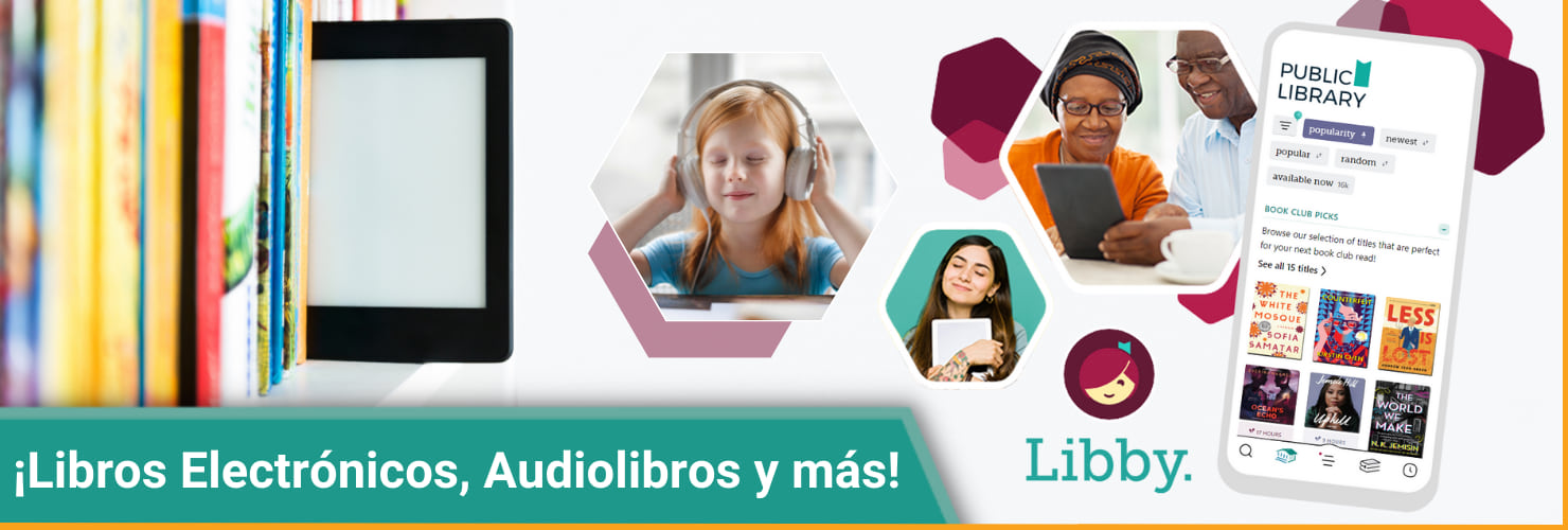 !libros electrónicos, audiolibros y más! Libby.